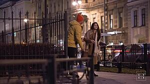 street pickup slut bent over fucked raw in college dorm no condom creampie