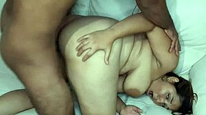 Beautiful Big-Titted Latina Bent Over for Wild Doggystyle