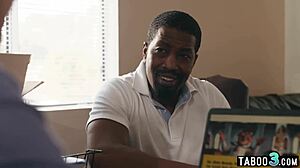 busty latina wife fucks husband's big black cock