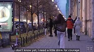 street pickup slut bent over fucked raw in college dorm no condom creampie