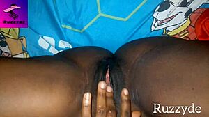 early morning garage fingering unwashed creamy pussy ruzzyde