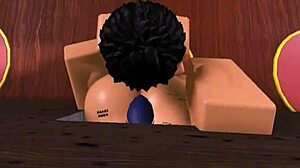 gloryhole bitch takes monster cock pounding till big tits shake