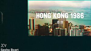 Russian street whore's tight ass smashed hard in Hong Kong dorm surprise