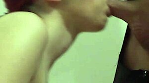 Blowjob training with Aprill—gagging deepthroat choking on cock