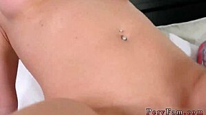 Blonde milf stepmom swallows stepson load don't tell! 😈💦