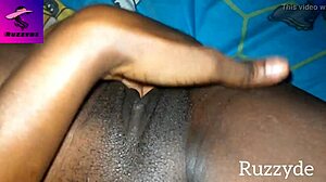 early morning garage fingering unwashed creamy pussy ruzzyde