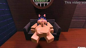 gloryhole bitch takes monster cock pounding till big tits shake