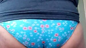 Husband Loves Wearing Wife's Teasing Panties