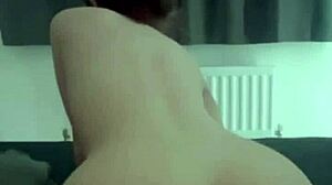 hey watch this petite amateur teen masturbate solo with dildo pov