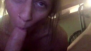 amazon couple sloppy blowjob rimjob ends facial cumshot