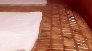 hard sauna fuck milf latina moans loud