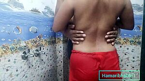 Indian Bhabhi's Steamy Bathroom Moments