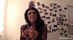 Romi Rain Teases Big Tits Ass Nude BTS