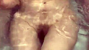 Married japanese housewife bathes her beautiful breasts before lewd sex