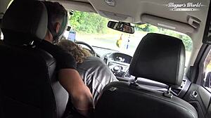 Julia North nympho wife quick forest anal behind scenes