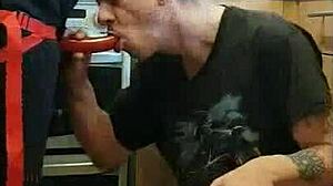 i pegged my boyfriend's ass in kitchen field bathroom ass to mouth