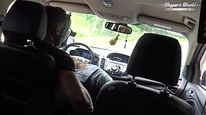 Julia North nympho wife quick forest anal behind scenes