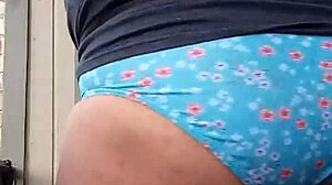 Husband Loves Wearing Wife's Teasing Panties