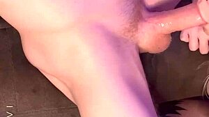 Homemade blonde babe worships monster big cock deepthroat sloppy wet