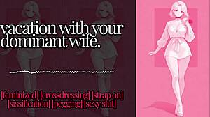 ready for mistress petals to feminize you with her strap?