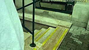 fucking hard in budapest public pool