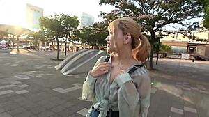 ルックス可愛い金髪jd巨尻振りまくりイキまくり4発射大満足!!