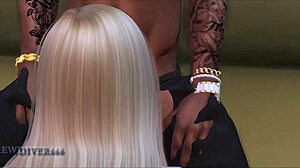 Latina Hooker Deepthroats Thug's Monster Black Cock Rough Oral