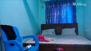 Hot Maid's Skinny Ass Riding Leads to Explosive First-Time Dorm Roommate Orgasm