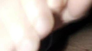 i stroke my big dick hard during intense porn masturbation session