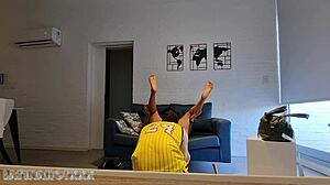 morocha argentina bares curvy body for raw halloween creampie fuck