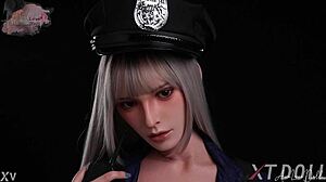 hannah's blonde police slut body exposed naked xtdoll sexdoll 164c curves