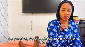 Madrasta's tight pussy only for dad but horny son fucks wet