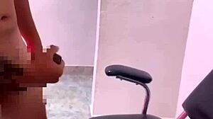 colombian hottie risks quickie fuck before anyone catches her ass play