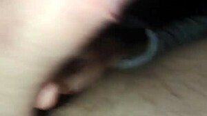 i stroke my big dick hard during intense porn masturbation session