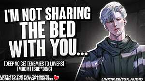 forced to share bed with cocky enemy m4f audio roleplay boyfriend
