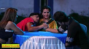 Indian Wife Swap First Time Leads to Hardcore Creampie Fucks