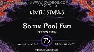 poolside fun audio relaxes women perfectly eses75