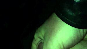 fatthocoo strokes fat cock to explosive cum blast