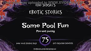 poolside fun audio relaxes women perfectly eses75