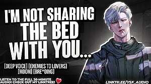 forced to share bed with cocky enemy m4f audio roleplay boyfriend