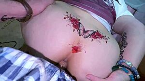 he catches stepmom bending in bathroom she milks him to relax fully