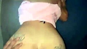 horny stepdad begs tight teen latina shake ass milk his load