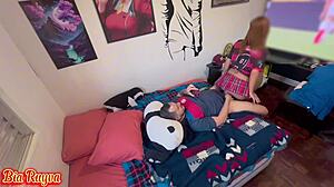 Flamenguista bent over taking Bayer's monster cock live intriguing twist