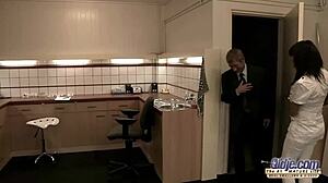 old man rams hairy teen pussy tight she rubs cock swallows jizz