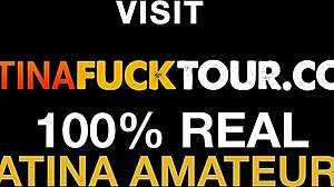 Cheap hotel pickup turns big ass latina into rough pov doggy slut