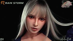 hannah's blonde police slut body exposed naked xtdoll sexdoll 164c curves