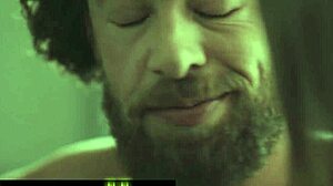 stepdaughter's sloppy wet pussy ride on stepdad ends in hot cum drip