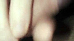 i stroke my big dick hard during intense porn masturbation session