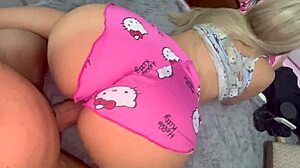 cousin fucks girl raw no condom leaking cum everywhere pov