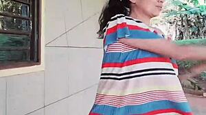 latina milf masturbates naked craving boss in poses